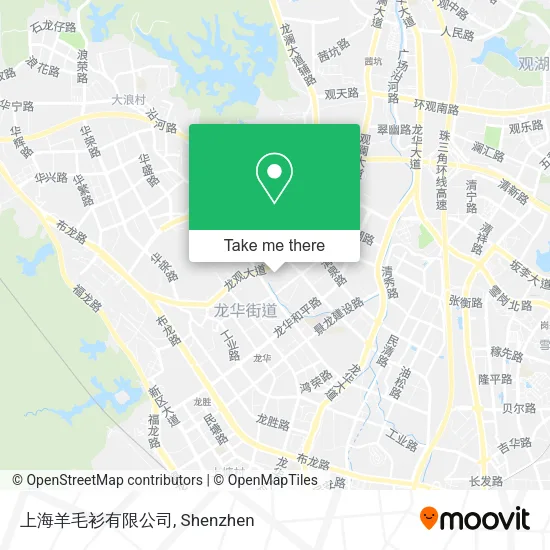 上海羊毛衫有限公司 map