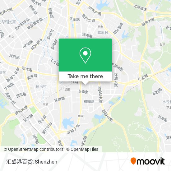 汇盛港百货 map