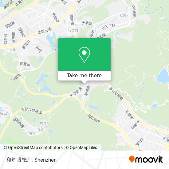 和辉眼镜厂 map