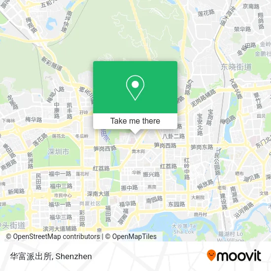 华富派出所 map