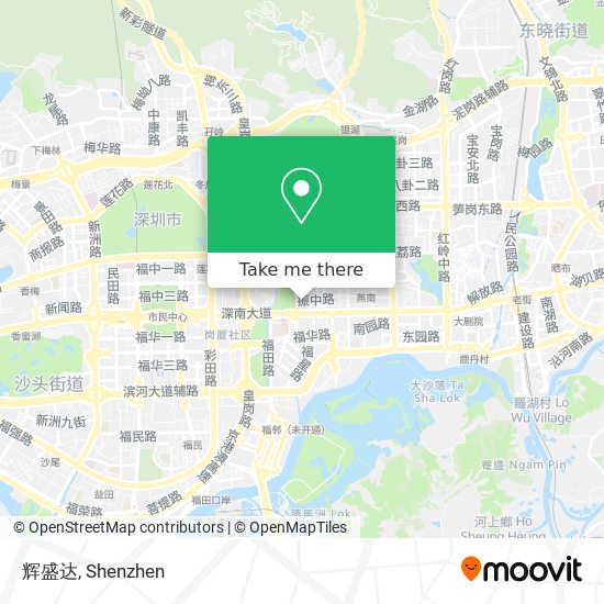 辉盛达 map