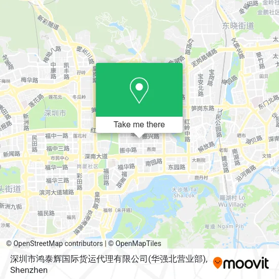 深圳市鸿泰辉国际货运代理有限公司(华强北营业部) map