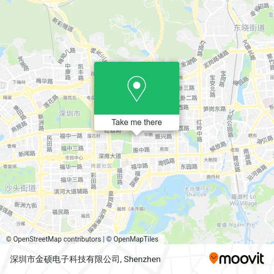深圳市金硕电子科技有限公司 map