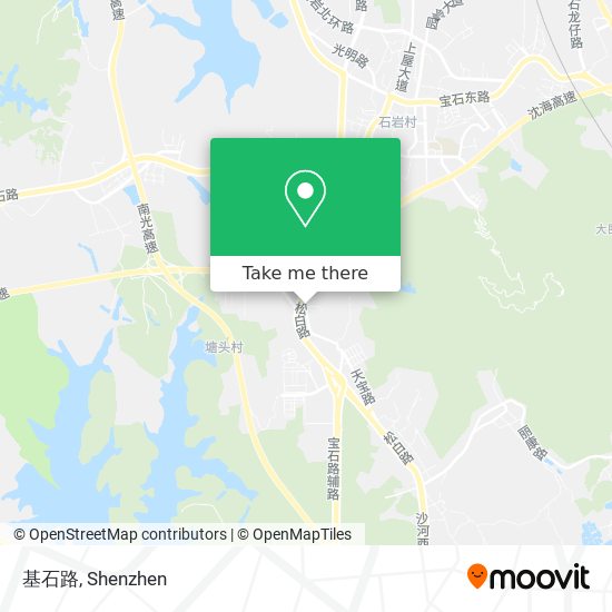 基石路 map