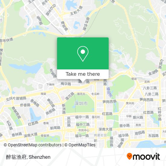 醉翁渔府 map