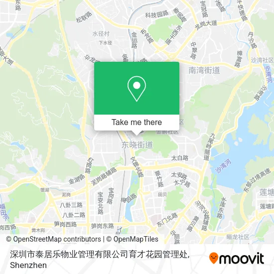 深圳市泰居乐物业管理有限公司育才花园管理处 map