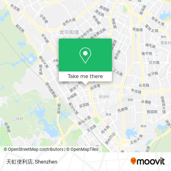 天虹便利店 map