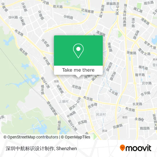 深圳中航标识设计制作 map