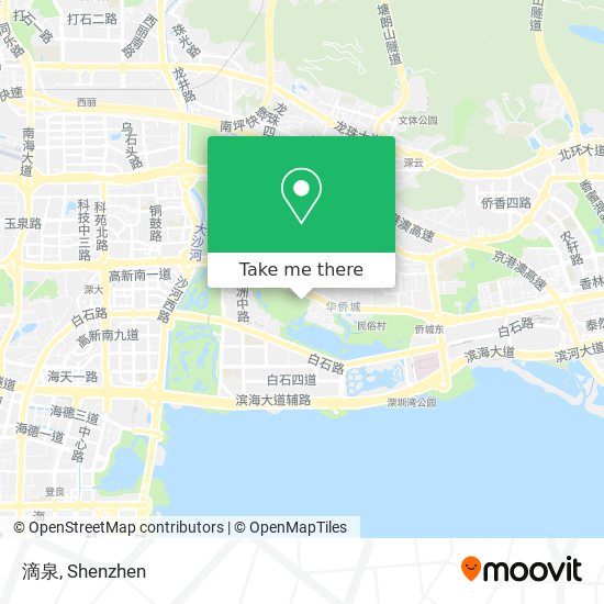 滴泉 map