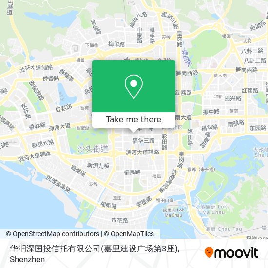 华润深国投信托有限公司(嘉里建设广场第3座) map