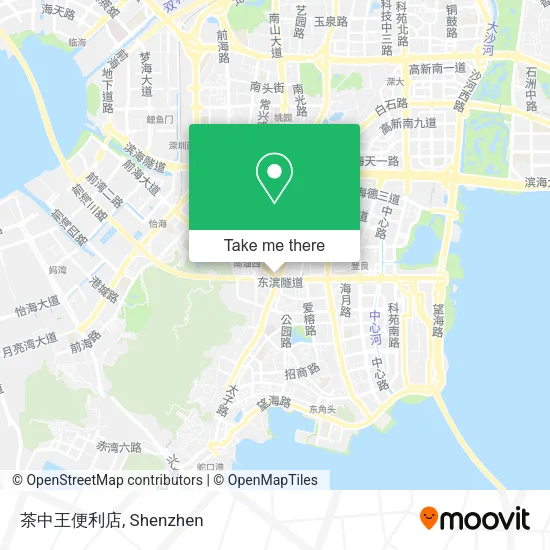 茶中王便利店 map