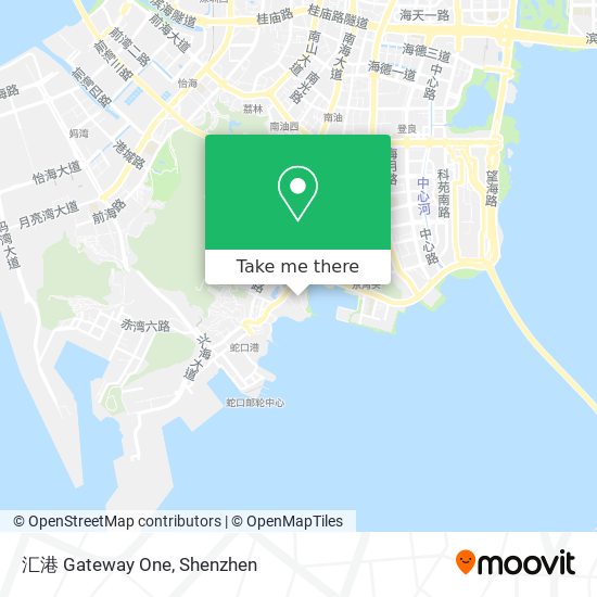 汇港 Gateway One map