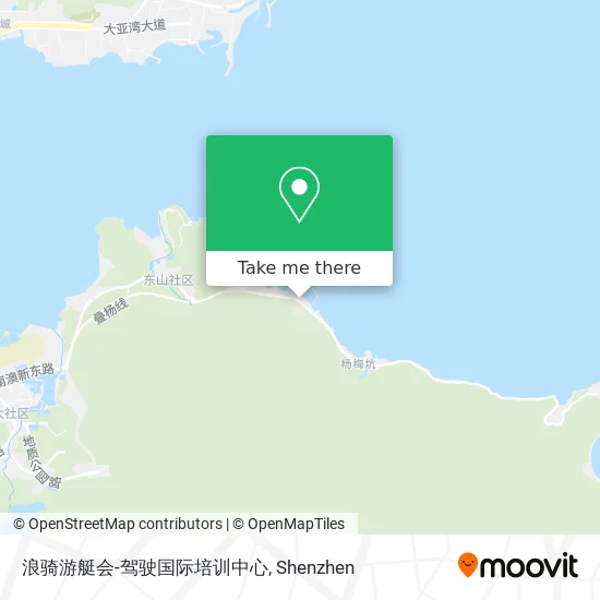 浪骑游艇会-驾驶国际培训中心 map