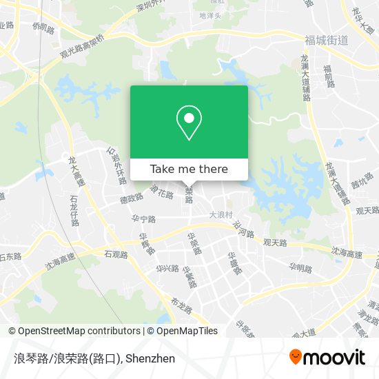浪琴路/浪荣路(路口) map