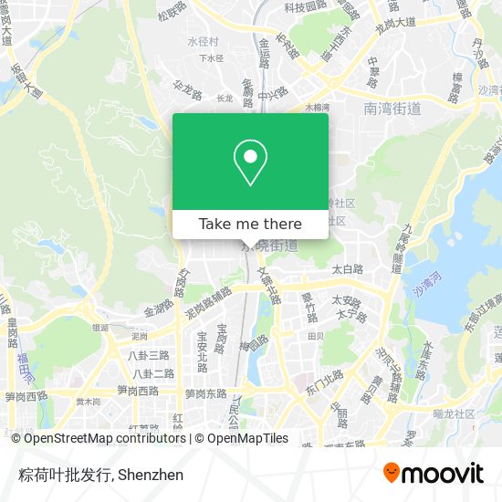 粽荷叶批发行 map