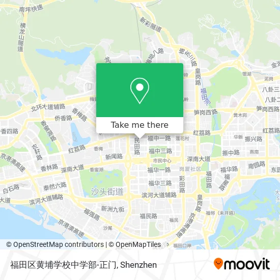 福田区黄埔学校中学部-正门 map