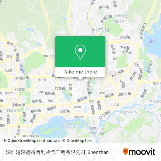 深圳港深德得百利冷气工程有限公司 map