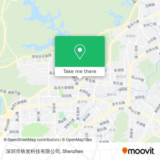 深圳市铁发科技有限公司 map