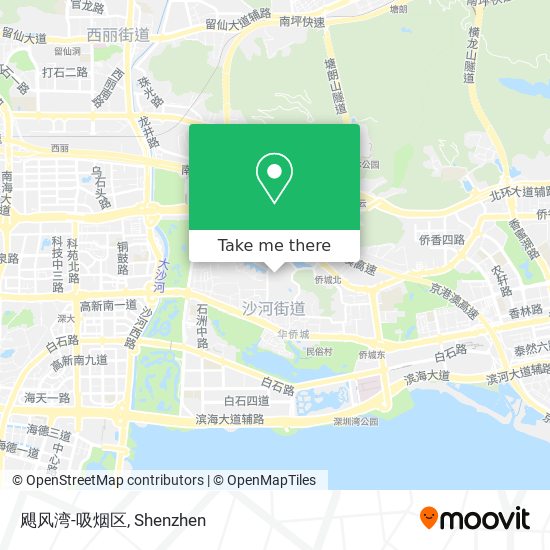 飓风湾-吸烟区 map