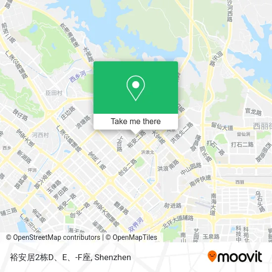 裕安居2栋D、E、-F座 map