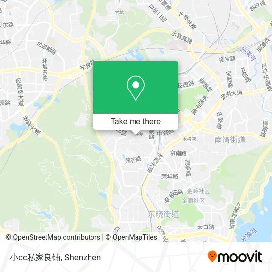 小cc私家良铺 map