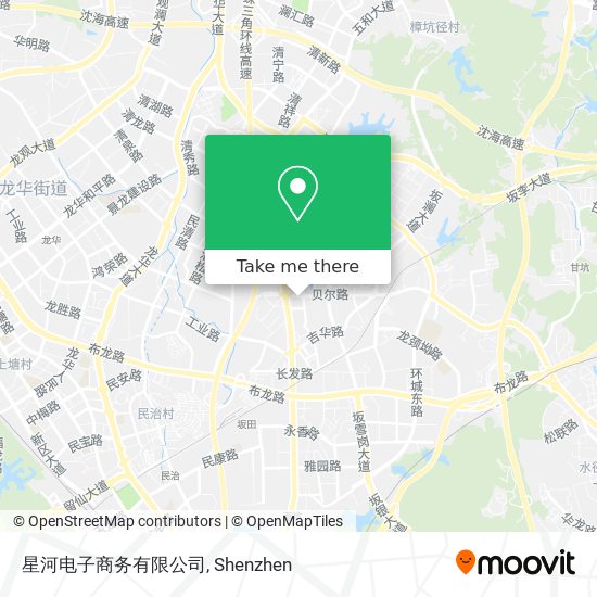 星河电子商务有限公司 map