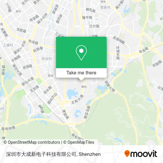 深圳市大成新电子科技有限公司 map