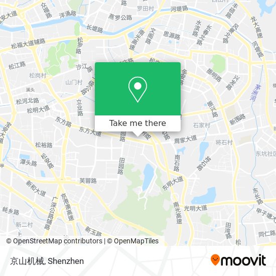 京山机械 map