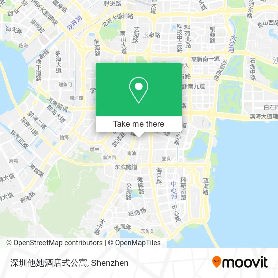 深圳他她酒店式公寓 map