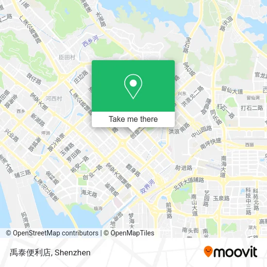 禹泰便利店 map