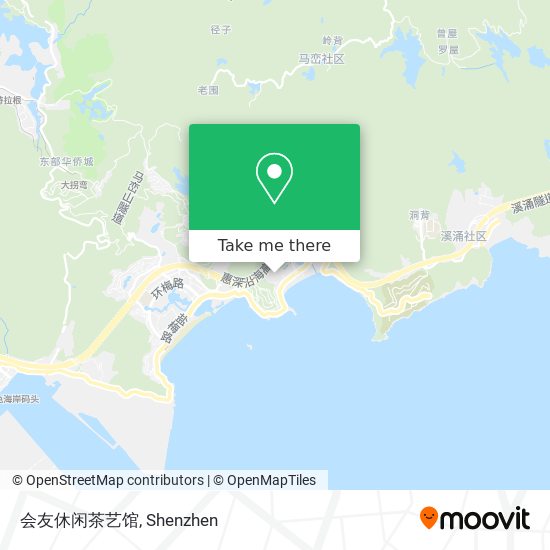 会友休闲茶艺馆 map