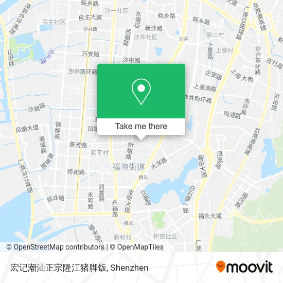 宏记潮汕正宗隆江猪脚饭 map
