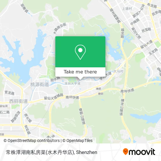 常株潭湖南私房菜(水木丹华店) map