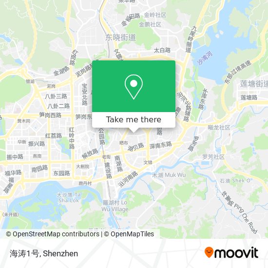 海涛1号 map