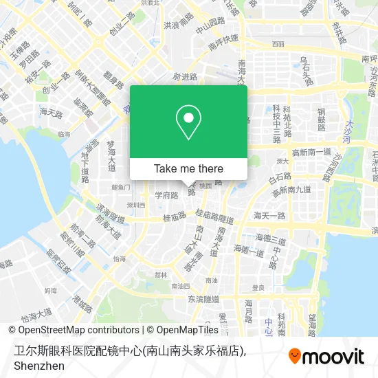 卫尔斯眼科医院配镜中心(南山南头家乐福店) map