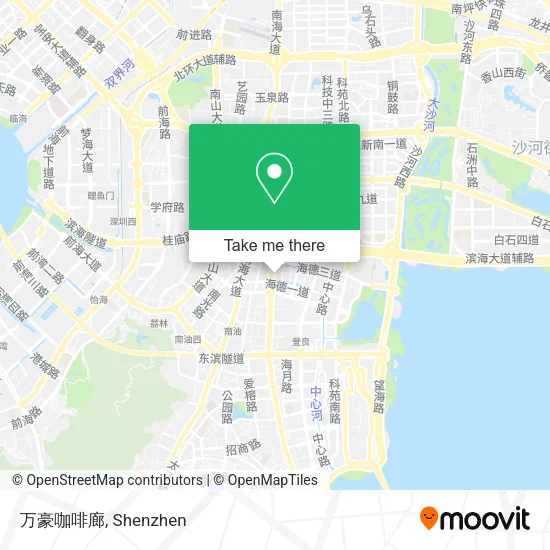 万豪咖啡廊 map