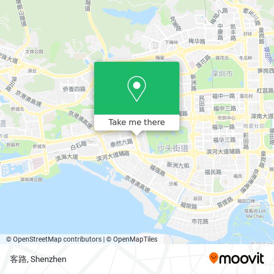 客路 map