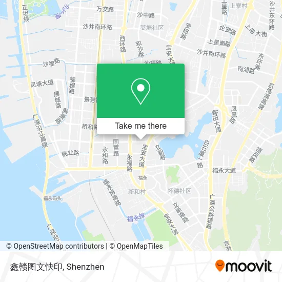 鑫赣图文快印 map