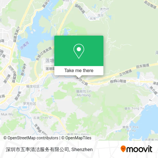 深圳市五率清洁服务有限公司 map