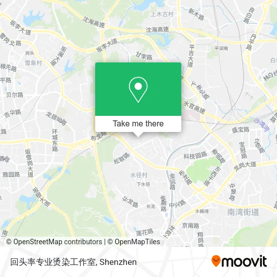 回头率专业烫染工作室 map