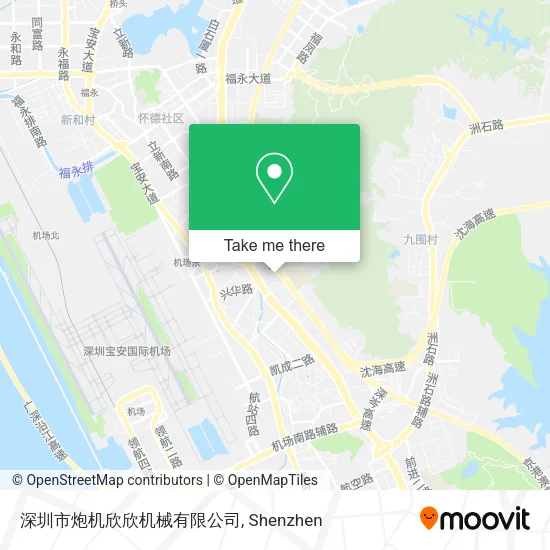 深圳市炮机欣欣机械有限公司 map