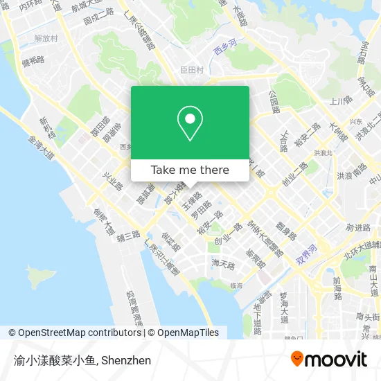 渝小漾酸菜小鱼 map