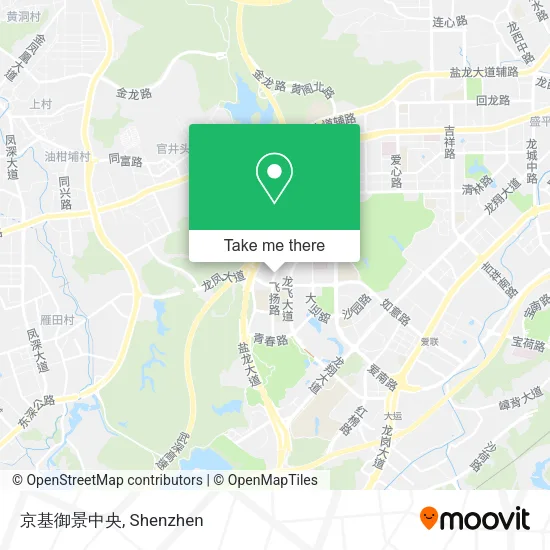 京基御景中央 map