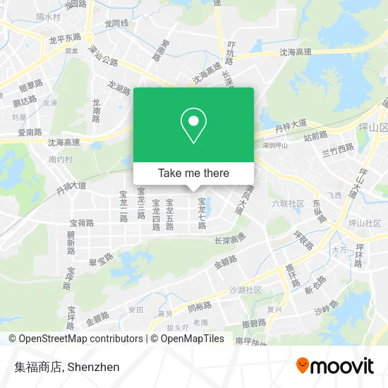 集福商店 map