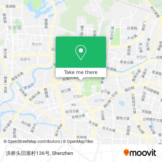 洪桥头旧屋村136号 map