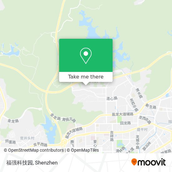 福强科技园 map