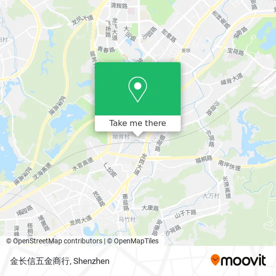 金长信五金商行 map