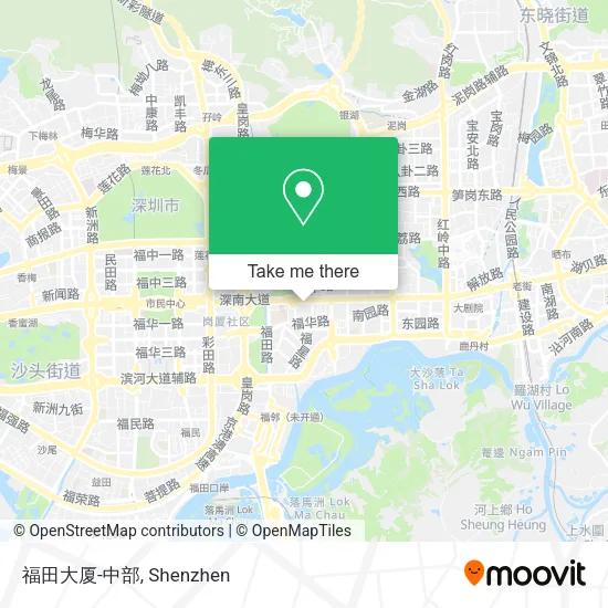 福田大厦-中部 map