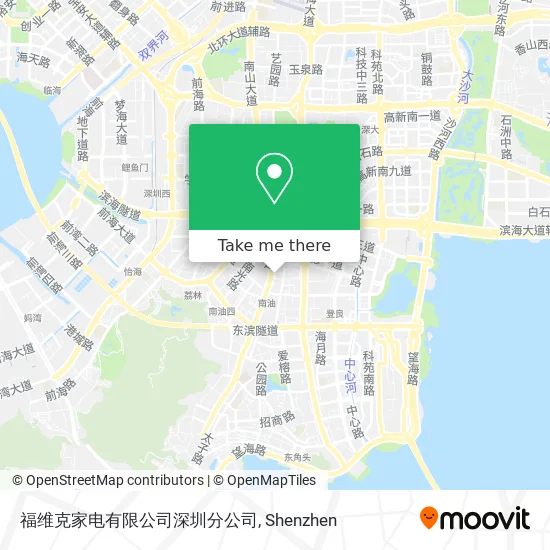福维克家电有限公司深圳分公司 map