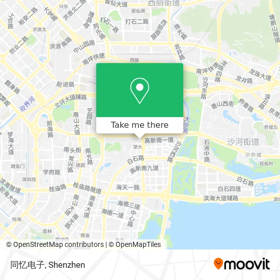 同忆电子 map